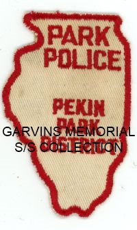 ILLINOIS,PEKIN PARK DISTRICT POLICE 1